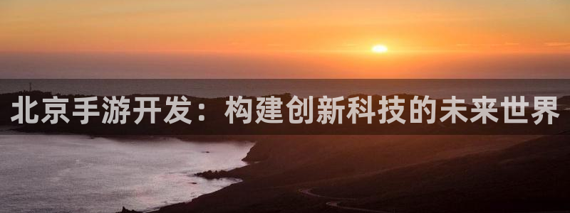 庄闲网络娱乐平台进入：北京手游开发：构建创新科技的未来世界