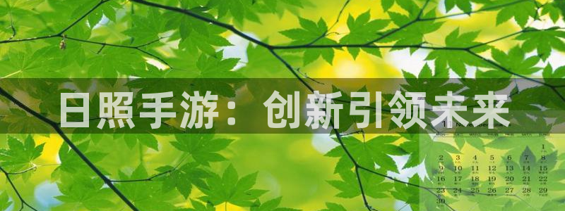 庄闲80%的赢法：日照手游：创新引领未来