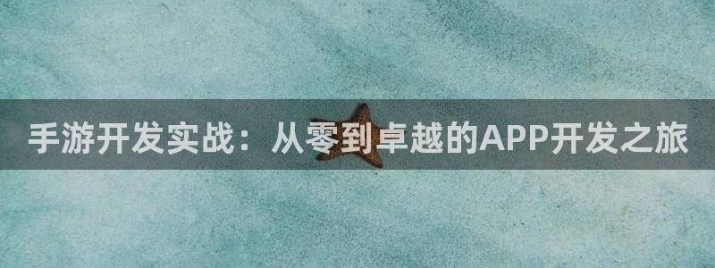 庄闲是什么：手游开发实战：从零到卓越的APP开发之旅