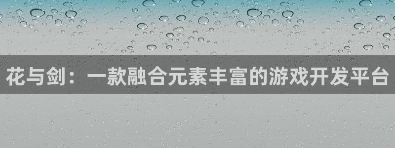 神奇的公式庄闲庄庄闲我来教教你怎么赢：花与剑：一款融合元素丰